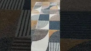 Ковер Rio Retro Geo 120 x 170 - Blue Ochre