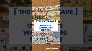 OR vs WA 🍀 $1 Scratch-Off Battle | Who Takes It?
