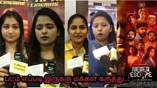NEVER ESCAPE Public Review | NEVER ESCAPE Public Talk - Robert Master | Adhi Prithvi