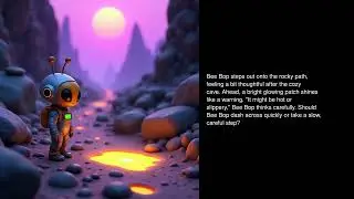 Bee Bop's Incredible Adventure: What Will He Discover?