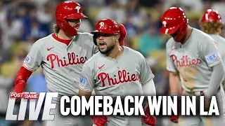 Phillies defeat Dodgers, secure sixth-straight series win | Phillies Postgame Live
