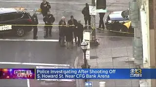 Police investigate deadly shooting near CFG Arena in downtown Baltimore