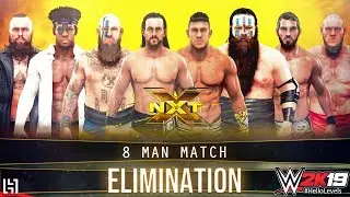 Матч на выбывание 8 человек WWE 2K19 — NXT Edition | Матч на выбывание 8 человек WWE 2K19