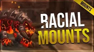 Dark Iron Dwarf Core Hound & Paladin Ram Mounts | In-game Preview With Animations!