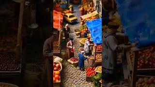 Ai superb fruit and vegetables market     #animation #supermarket #memes #public #grocery #commarts