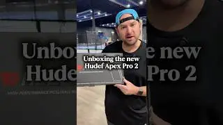Unboxing the new Hudef Apex Pro 2 #pickleball