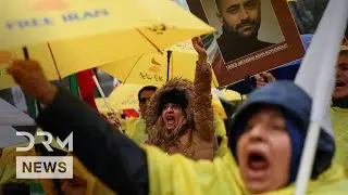 Iranians Gather Outside White House To Back Nationwide Protests | DRM News | AC1F
