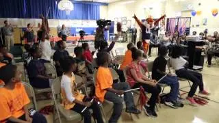 A Big Surprise for Students at Schmid Elementary School