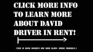 RENT - A Tribute to David Driver (Who is that? Look here!)