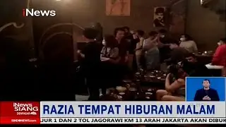 Razia Tempat Hiburan Malam  #iNewsSiang 31/10
