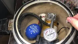 Вакуумная камера из автомобильного компрессора Tornado AC-580 своими руками.  Просто и дешево