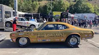 Reid Whisnant's 426 Hemi powered 1972 Plymouth Duster with a Lenco... beautifully restored.