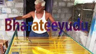 Amazing Grandpa Skills | Grand Father Making Nylon Bed | Bharateeyudu | Unique Skills | How To Make