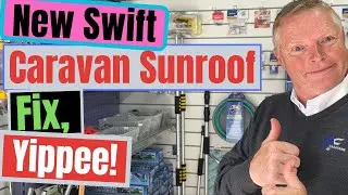 Новый люк на крыше Swift Caravan