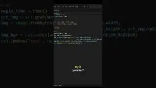 Build Your Own Screen Recorder in Python #coding #pythonprogramming #python #screenrecorder