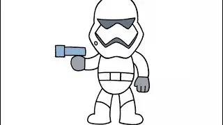 How to draw stormtrooper | draw stormtrooper | stormtrooper