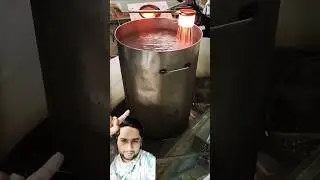 Amazing Factory Technique for Producing Gold & Silver Granules for Jewelry Making | #shorts #viral