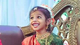 Shreea Half saree ceremony