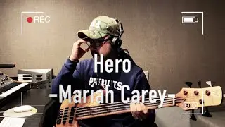 [Bass Cover]  Hero (Mariah Carey) Bass cover ㅣ 베이스 커버 이신우  leecinwoo ㅣ JCR CUSTOM FRETLESS BASS