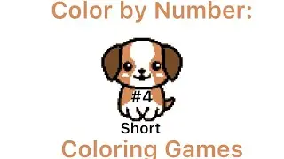 Color by Number: Coloring Games Short #4 1%