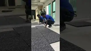 🛠️ Rubber Flooring Installation Process  Step by Step Guide for a Perfect Finish
