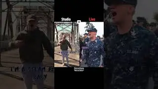 Who did it better? Me or the Navy itself? 🕺⚓️ (Song Name: Steam Roller (Navy Version) #military