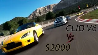 Honda S2000 VS Renault Clio V6 - GRAN TURISMO SPORT