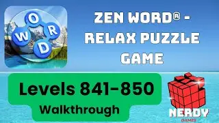 Zen Word Levels 841-850