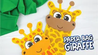 Giraffe Puppet Craft For Kids