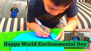 Easy Environmental day Craft for kids |Save water Craft