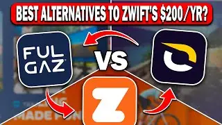 FulGaz vs Rouvy vs Zwift &mdash; Best Alternatives to Zwift&rsquo;s $200/yr