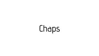 How to pronounce Chaps / Chaps pronunciation