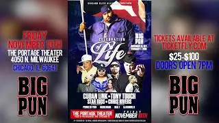 Big Pun Tribute Show Tony Touch Cuban Link Chicago, IL