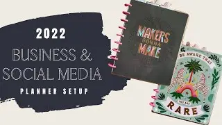 Business Planner Set Up | Social Media Planner Set up