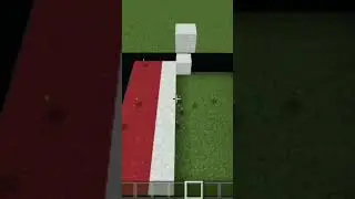 bandera de Per&uacute; pixel art Minecraft #Shorts