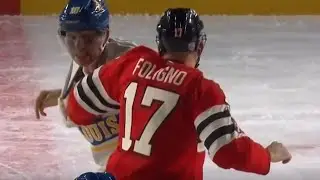 Brayden Schenn Drops The Gloves With Nick Foligno
