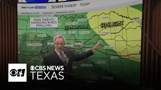 Storms with heavy rain, gusty winds, hail possible in North Texas