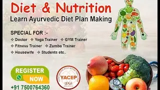 Online Hindi Diet & Nutrition Course Govt. of India & Yoga Alliance USA Certified