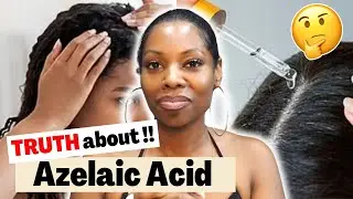 SKIN CARE ROUTINE FOR HAIR GROWTH?!?! : Use Azelaic Acid for thicker hair!