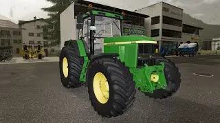 2001 John Deere 7810 | Farming Simulator 22 | 4K Gameplay | No HUD