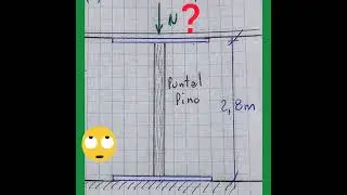 Cálculo de puntales de madera en encofrados para hormigón armado