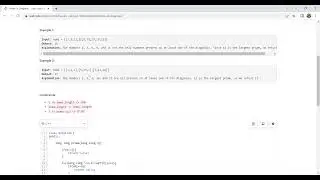 6361. Prime In Diagonal || Weekly Contest 340 || Leetcode Solutions 