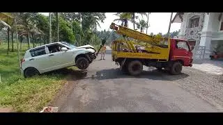Crane and Recovery Service Ernakulam, Emergency Roadside Assistance, 24x7 accident tow truck