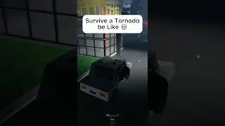 Roblox Tornado Survival Gone WRONG #roblox #tornado #shorts