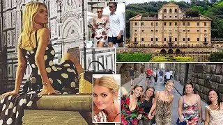 Lady Kitty Spencer Shares Stunning Pictures Of Her Honey Moon In Italy