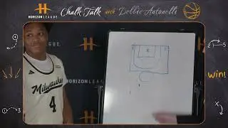 Chalk Talk with Debbie Antonelli Featuring MKE Coach Bart Lundy and Student-Athlete Kentrell Pullian