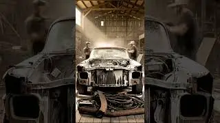 Rust to Gloss in 22s &mdash; Timelapse Restoration of a 1967&ndash;69 Chevy Camaro #timelapse #camaro #shorts