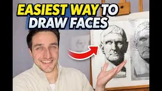 The EASIEST way to DRAW FACES - Episode 1