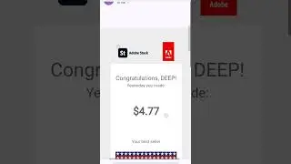 Daily earning proof 🤑💰 adobe stock Earnings#stock #shutterstock#shorts #income  #stockphotography