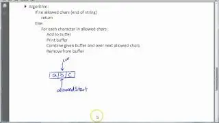 Combinations of a String - Computer Science Challenge Part 3/3